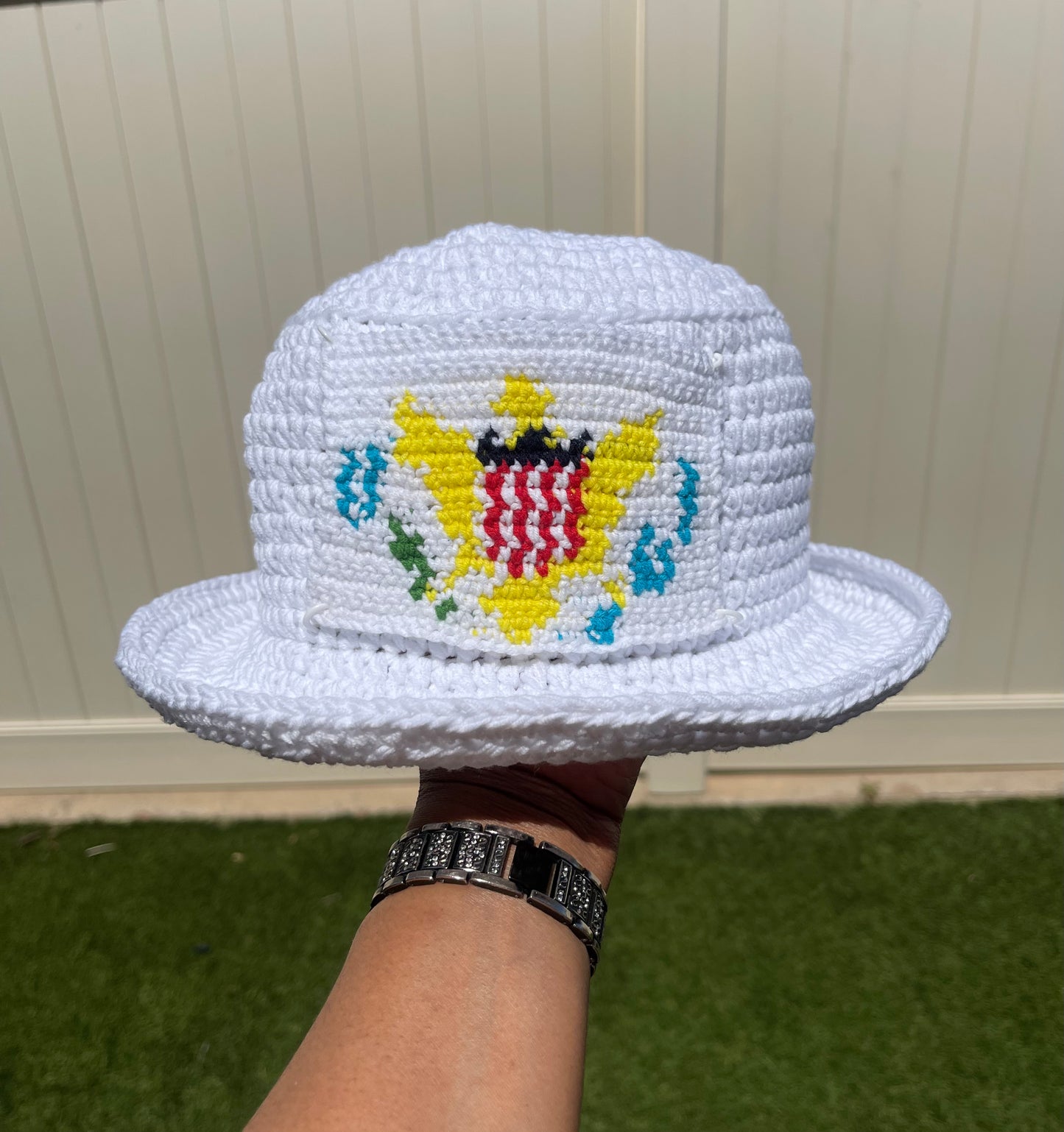 Caribbean Crochet Bucket Hat