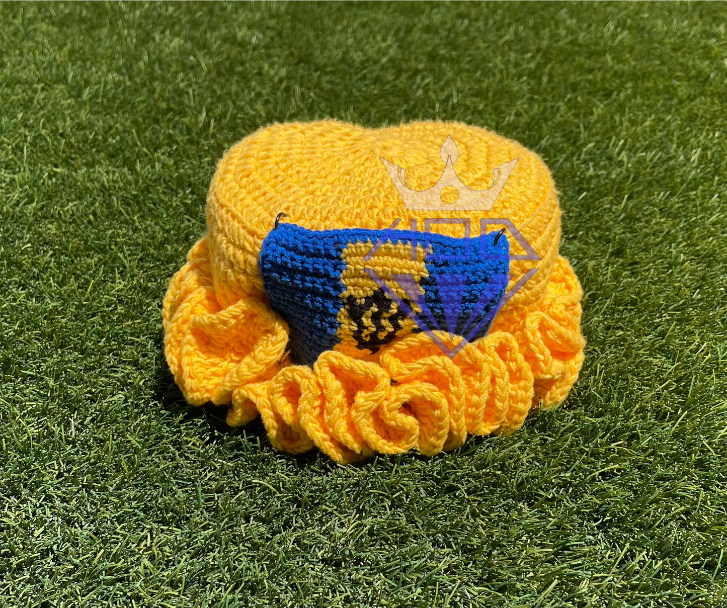 Caribbean Crochet Ruffle Bucket Hat