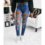 Electric Distressed Jeans